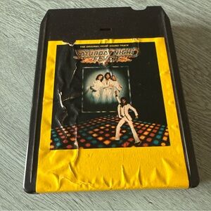 Saturday Night Fever Original Movie Soundtrack 8 Track Tape - VTG
